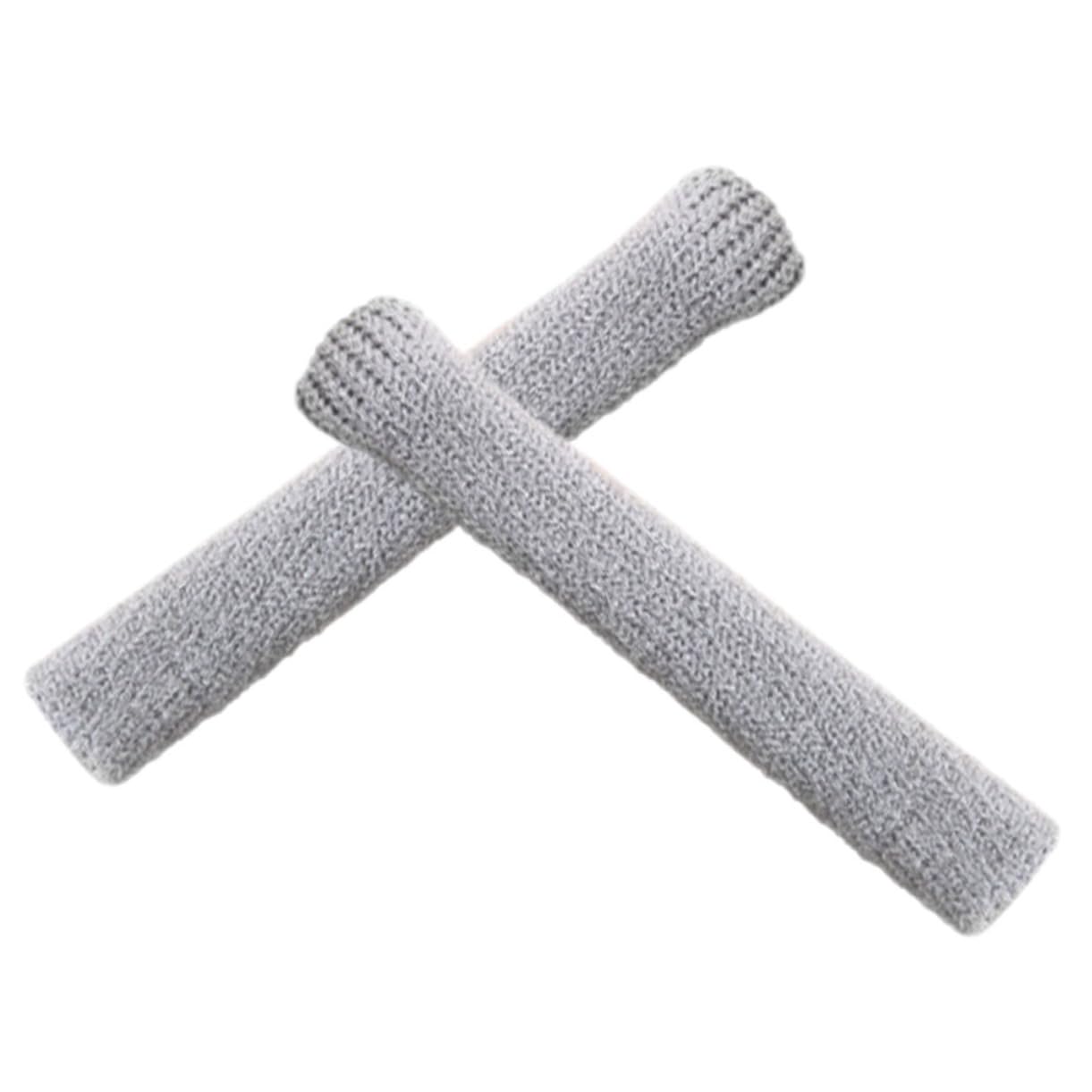 KONTONTY 2pcs Shoes for Eyewear Spandex Glasses Ear Cushions Glasses Ear Grip Comfortable Glasses Retainers Nylon Grey