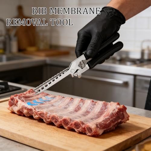 Removedor de membrana para costillas de acero inoxidable miniatura 7