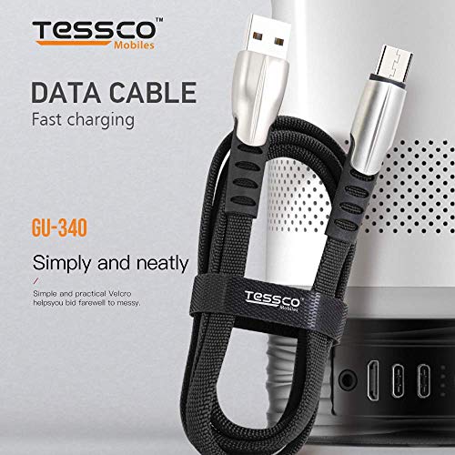 Image of Tessco GU-340 1 M USB Data Cable for Android (V8)