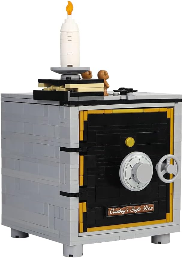 Amazon.com: VONADO DIY Creativity Mechanical Safe Box Building Model ...
