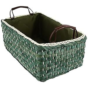 GARNECK Straw Opbergmanden Rieten Opbergmanden Bakken Handgeweven Rotan Opslag Mand Zeegras Organizer Container Voor Make- Kleding Thuis Artikelen