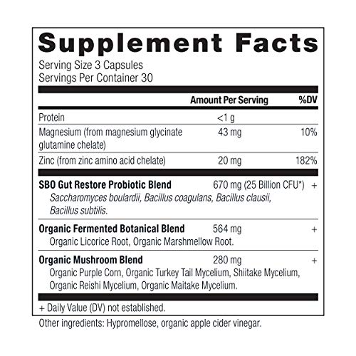 SBO Probiotics Gut Restore - Image 3