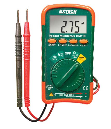 Preisvergleich Produktbild Extech Instruments DM110 Mini Pocket Multimeter