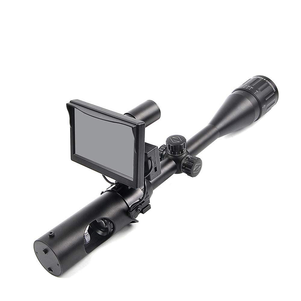 Dispositivo Visione Notturna 5a Generazione - Con Display 5", Telecamera E IR Per Caccia