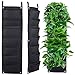 Produktbild Layla Beauty Store Hängepflanzen Blumen Blumentöpfe Vertikalen Garten-Wandblumentöpfe Grüne Pflanzen Wandbehang Pflanztaschen Pflanztaschen Dreidimensionale Blumentöpfe,Schwarz