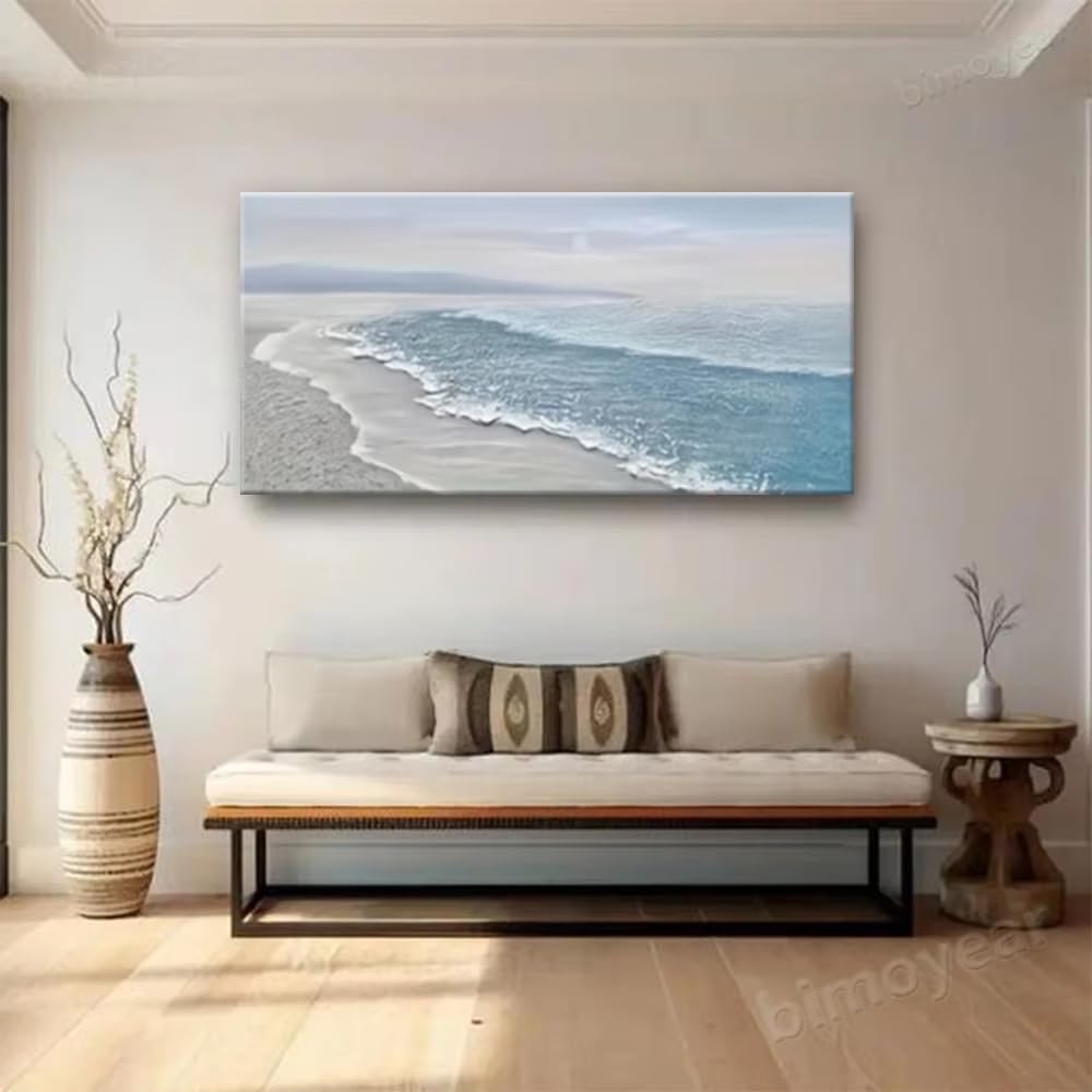 AEFOUU Wall Art Canvas Picture Print Large Scale Abstract Painting, Landscape Modern Mural Painting, Living Room Decoration(40x80cm/16x32in/Internal Frame)