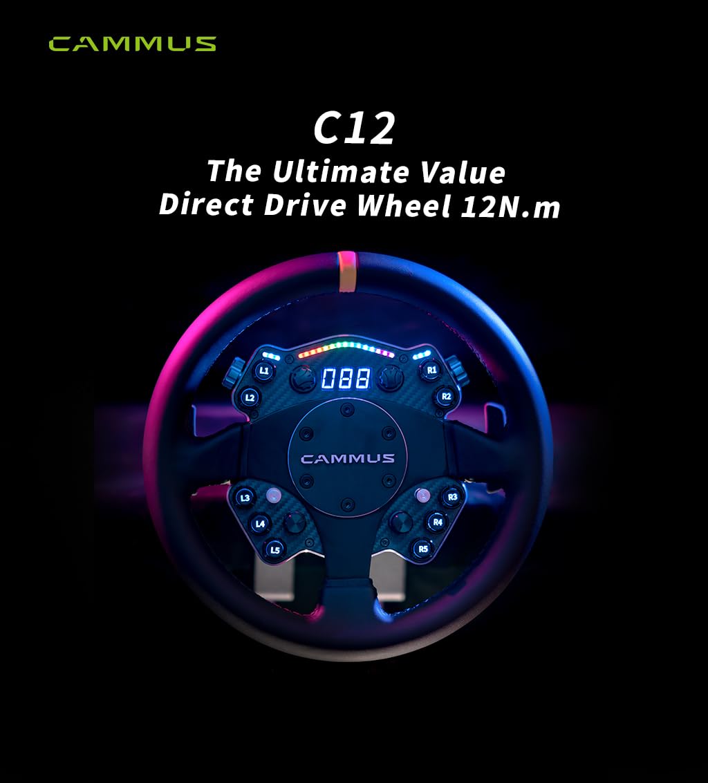 Cammus C12 Direct Drive Lenkrad