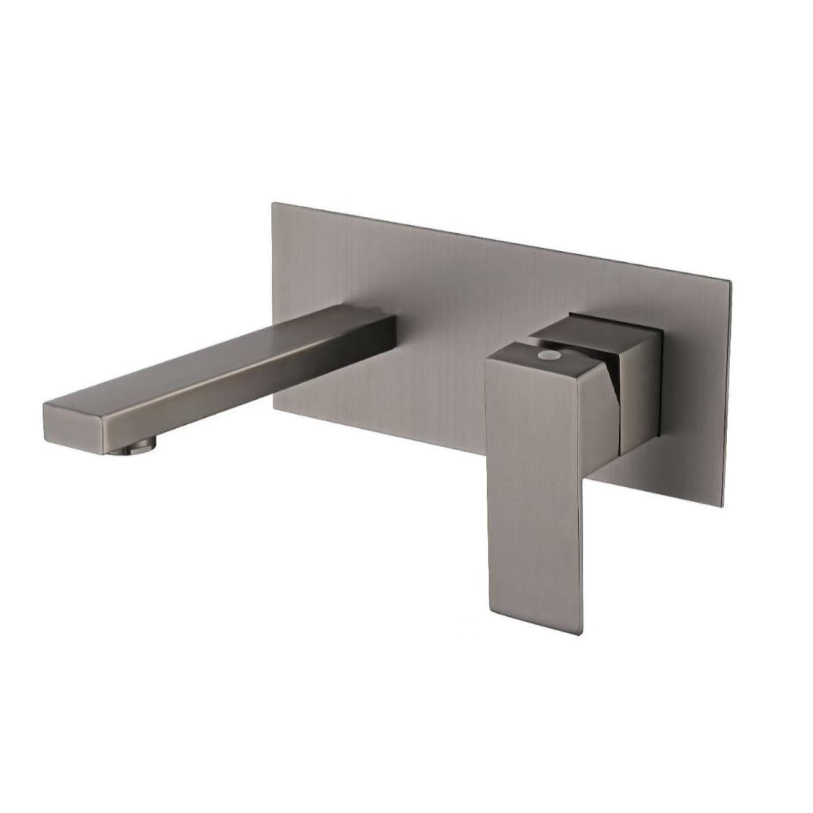 Fanjubei Bullet Ash Kitchen 304 Stainless Steel Dark Hot And Cold Water Faucet, Gunpowder Gray