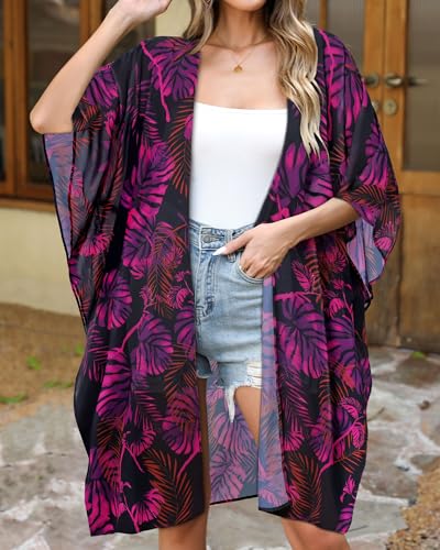 Image of Swimsuit Coverups for Women Sarong Beach Bikini Wrap Sheer Short Skirt Chiffon Scarf for Swimwear