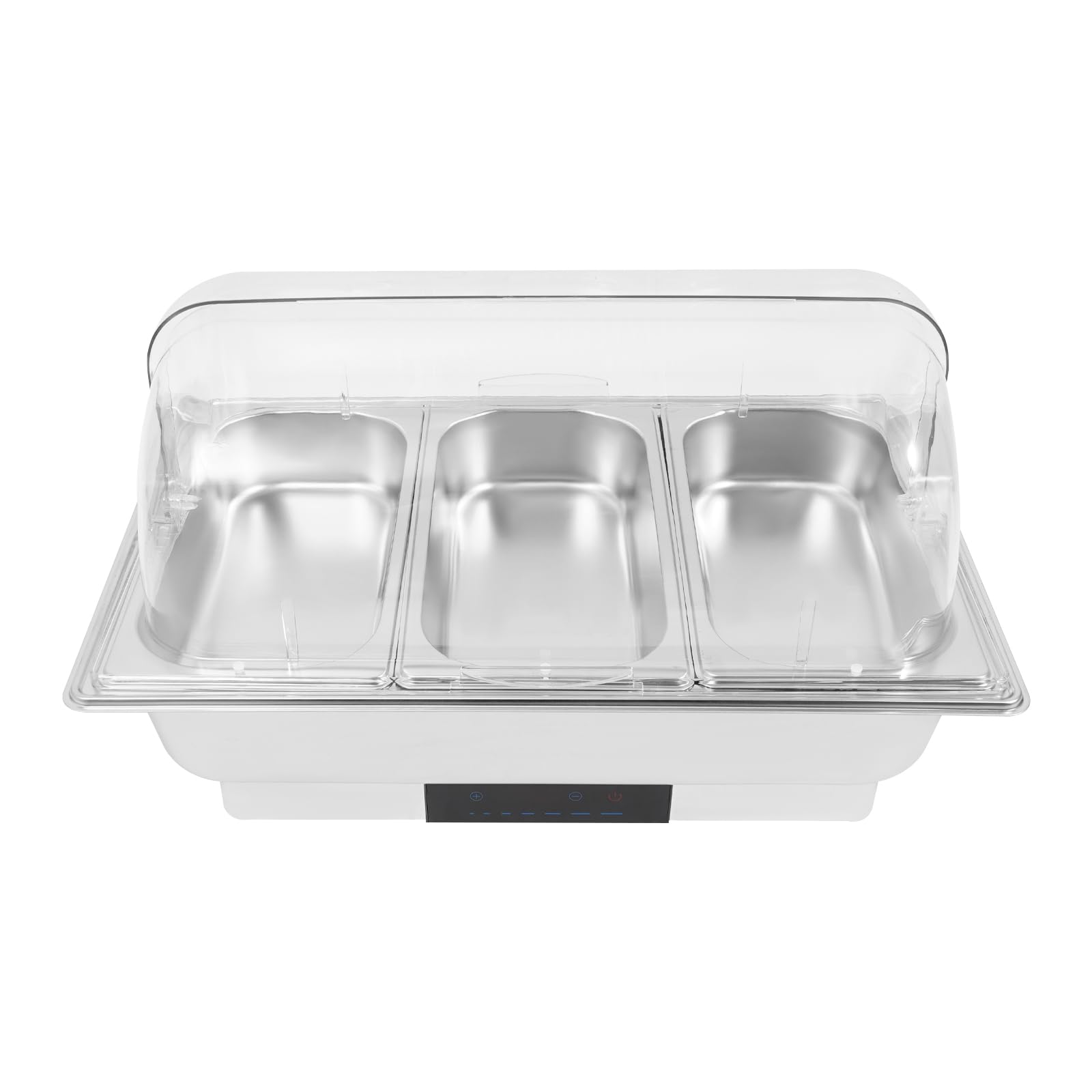 Set scaldavivande elettrico per buffet, Chafing Dish a buffet, set termico a buffet, in acciaio inox, 56 x 36 x 35 cm, per ristoranti a buffet, snack bar, feste di famiglia