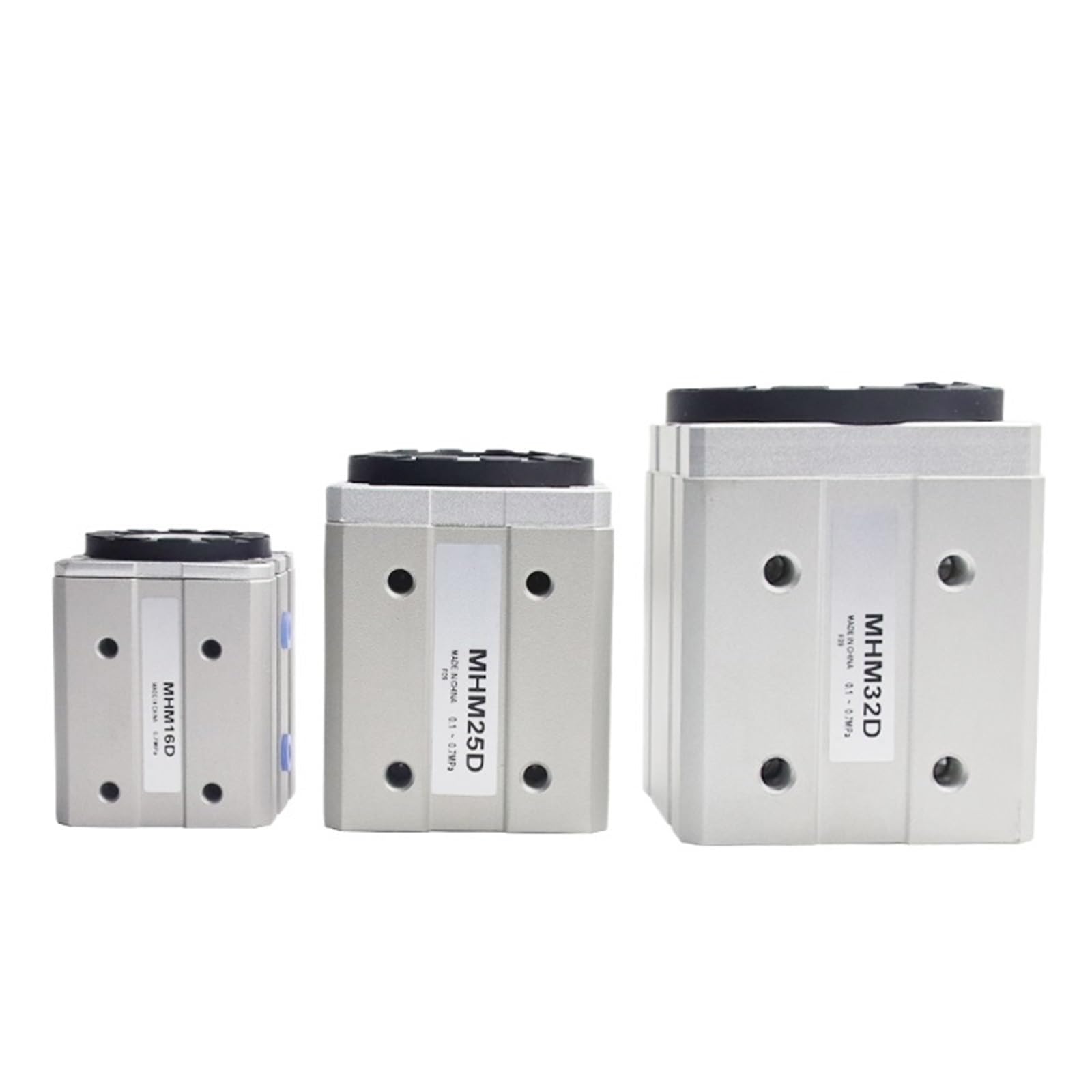 Petit vérin pneumatique MHM-32D2 haute précision à ventouse magnétique robuste