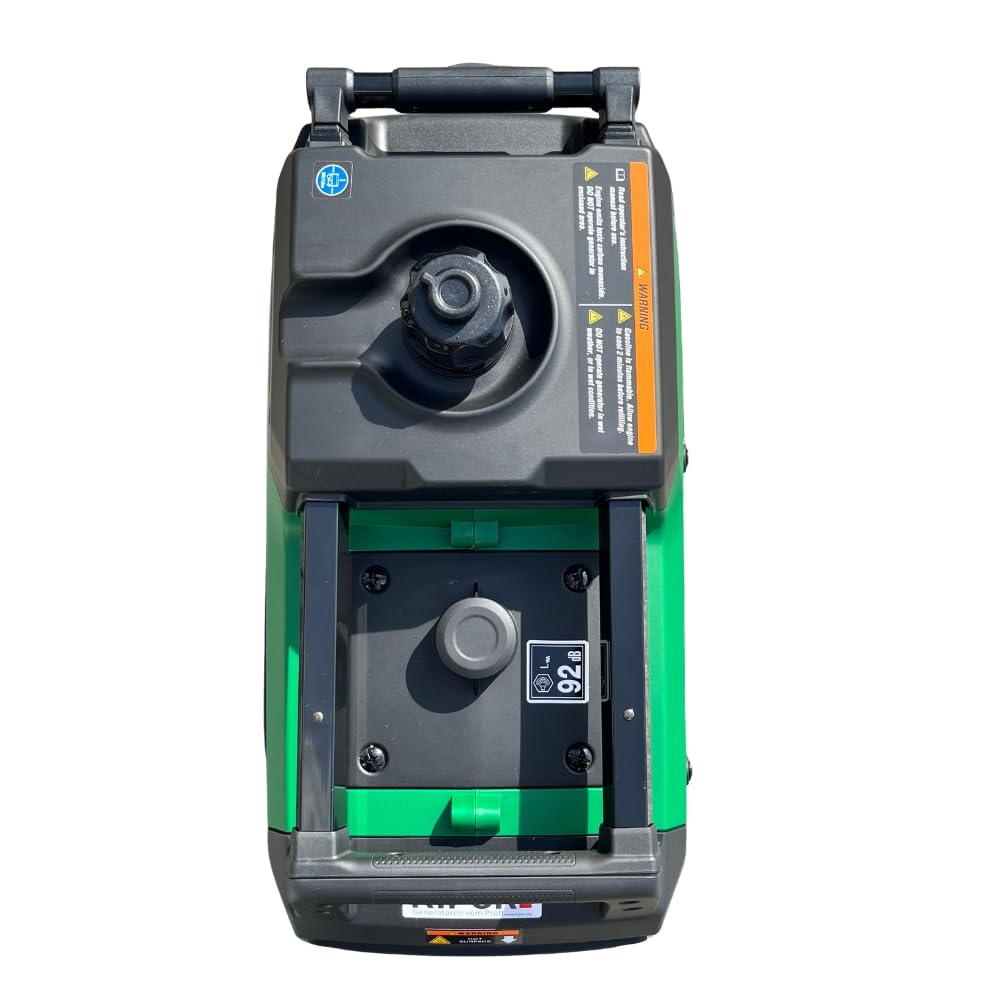 FME Inverter Stromerzeuger 3800 Watt XG-SF 4000ER Benzin Stromgenerator leise 230V 4-Takt Leicht als Notstromaggregat Backup Stromausfälle für Camping Wohnwagen Garage Baustelle