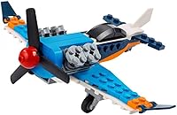 Vista 3 de LEGO Creator 3 en 1 Propeller Plane 31099 Kit de construcción de juguete volador (128 piezas)