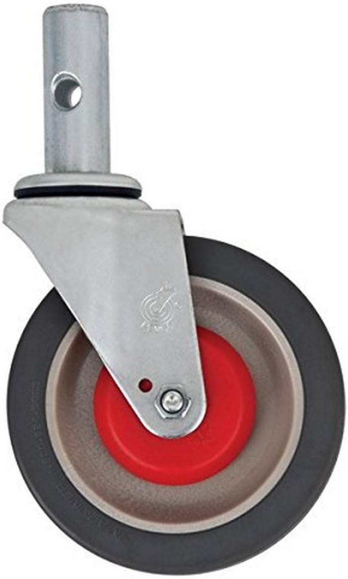 Magliner 131020 5" x 1-1/4" Polyurethane Replacement Swivel Caster for Gemini Convertible Hand Trucks, 10" Length, 4" Height, 7" Width, Black