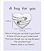 MIXJOY a Tinny Little Pocket Hug Token with Poem Card for Isolation Gift, Miss You, Thinking of You, Social Distance Gift for Family and Friends