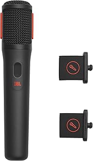JBL PartyBox Encore 2 Portable Bluetooth Speaker with Wireless Mic and AI Boost, 15H Battery, Dynamic Lights, Auracast, Karaoke & Guitar Input, IPX4 Splashproof - JBLPBENCORE2UK