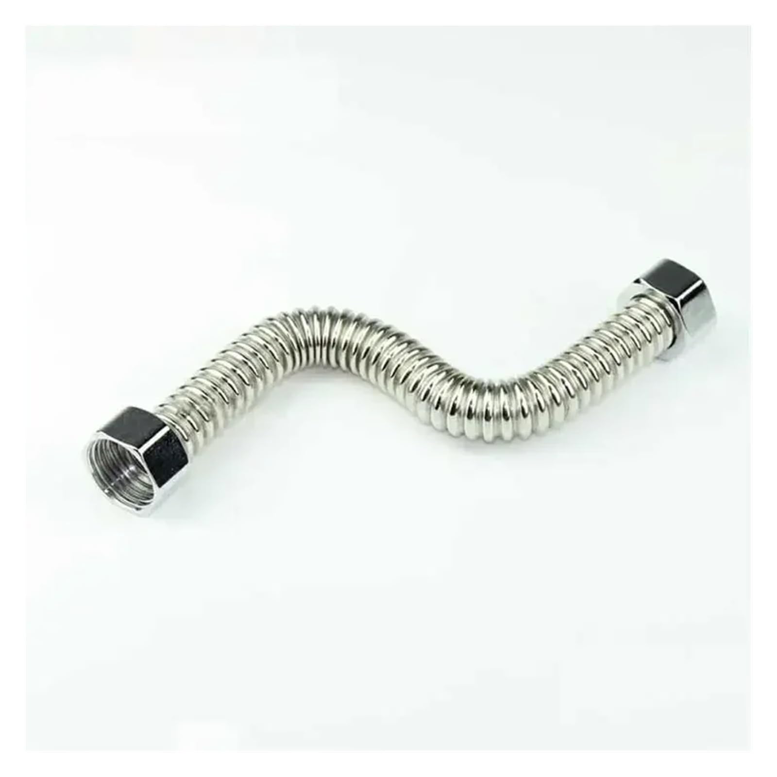 Tubo flessibile corrugato in acciaio inossidabile G1/2"G3/4"G1" 2 pezzi, 20-200 cm(2pcsX 150cm,1 BSPP)