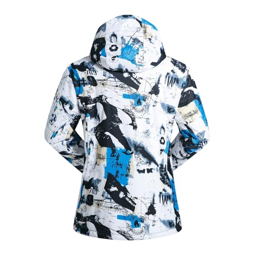 MUTUSNOW Men's Ski Jacket and Pants Set,Waterproof Warm Ski Suit Men,Winter Windproof Adult Snowsuit for Snowmobile Mountain Snowboarding Snowboard Suit