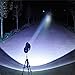 Odear Handheld Spotlight Super Bright 6000 Lumens Portable Rechargeable LED Searchlight Lantern Flashlight Waterproof Spot lamp for Hunting Hiking Camping