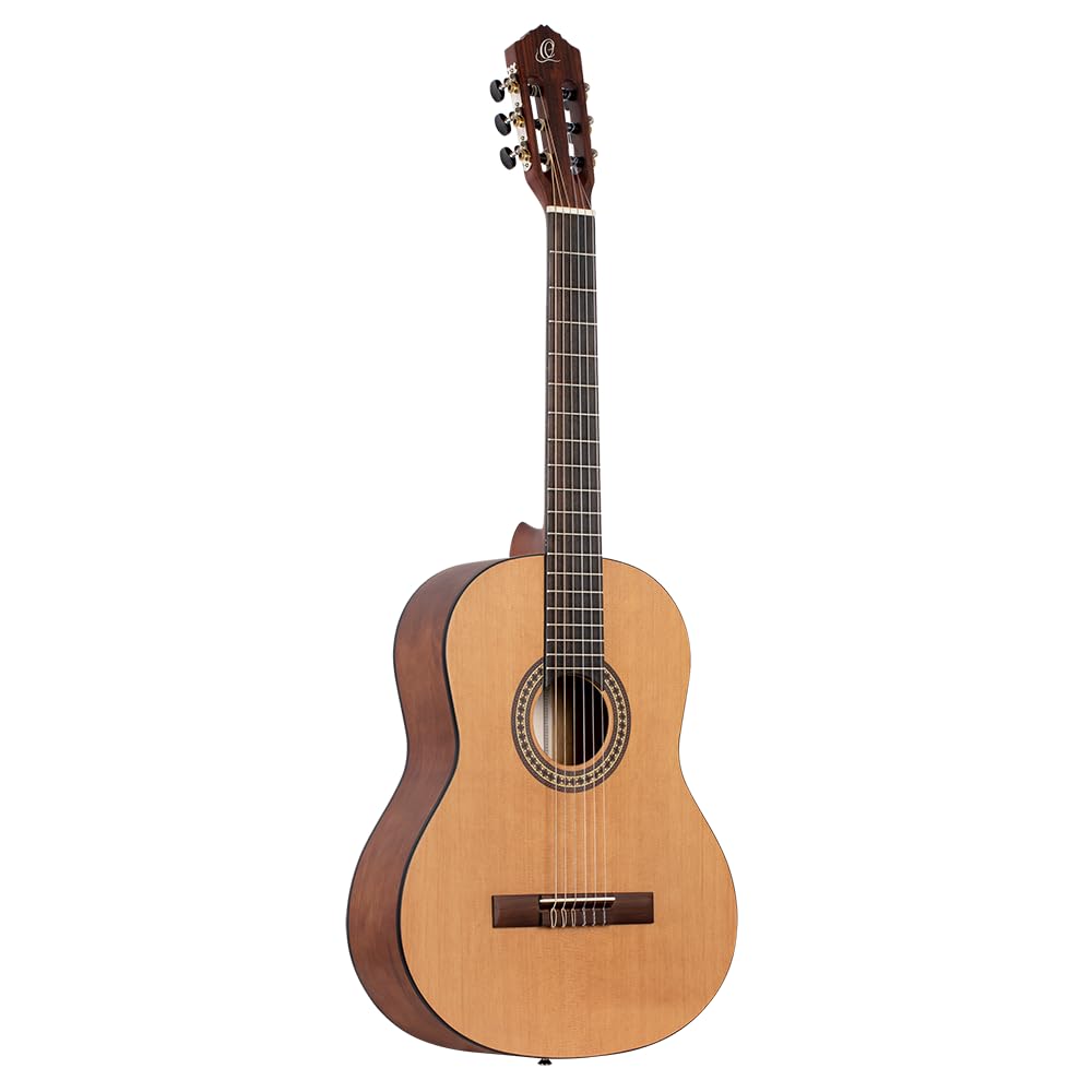 Ortega Guitars 4/4 Classical Guitar – Student Series – Cedar, Catalpa, Natural (RSTC5M)