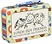 Produktbild Unbekannt WL ss-wl-18731 gelb Lunchbox/Foto Rahmen mit Punkte & Streifen Design, 10,2 x 15,2 cm
