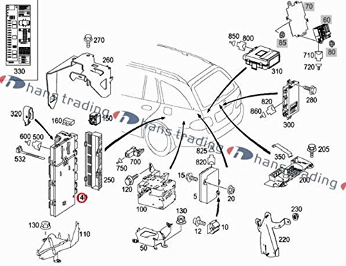 Amazon | ベンツ W211 ワゴン リア SAM サムコントロールユニット/純正 