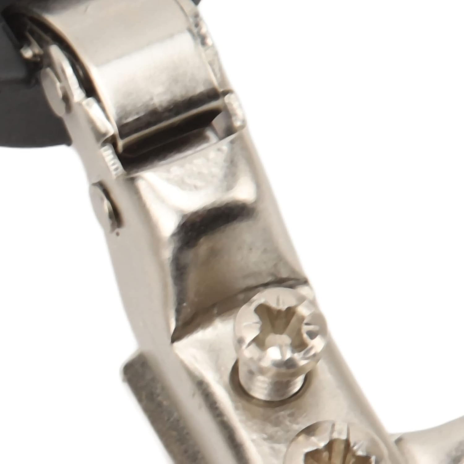 Mini Cabinet Hinge Exquisite Glass Door Hinge 2pcs, Strong Spring Smooth Operation Cabinet, for Bookcase Doors Cold Rolled Steel Plate (Half Cover)