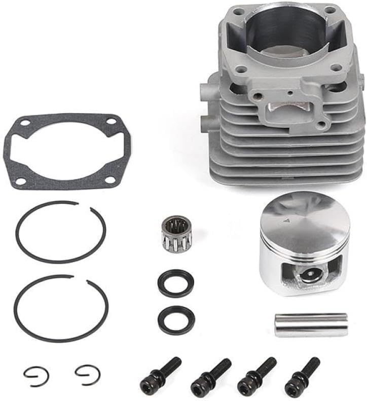 45cc 4-Bolt End Rebuild Kit 2 Piston Ring Compatible With Rovan 1/5 Scale Gas RC LT 45cc Engine