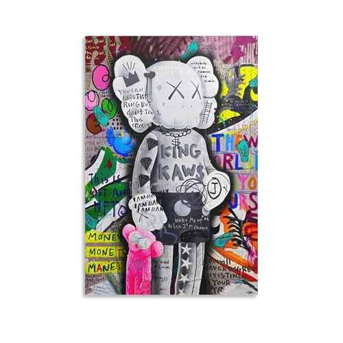 A[gpl KAWS ZT~Xg[g G CeA JEY ZT~Xg[gA[g|bv|X^[ LoX |p |X^[ ǃA[g 摜   Q  |X^[ z[A[g[N24x36inch(60x90cm)