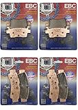 EBC R Series Brake pads for Kawasaki KRX 1000 Front and Rear 4 wheel Kit