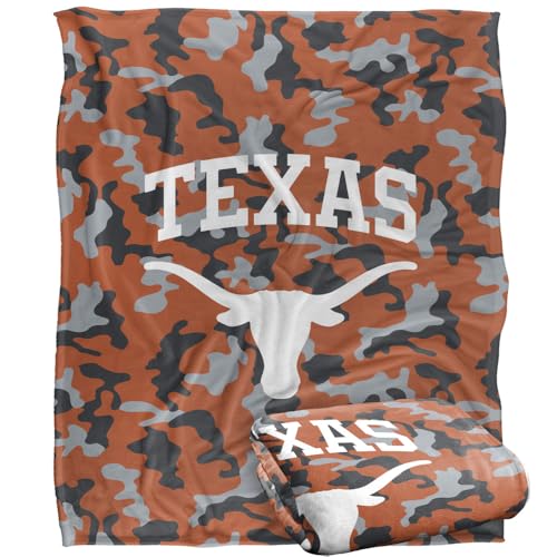LOGOVISION University of Texas Blanket, 60x80 Logo Dots SilkyTouchBlanket