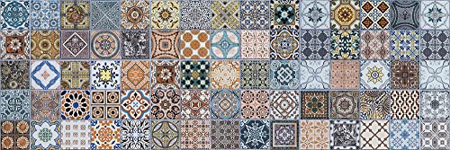 Wall Sticker Kitchen Wall Sticker Azulejos of Seville 180_x_60_cm 100% Made in Italy with Non-Toxic - Image 2
