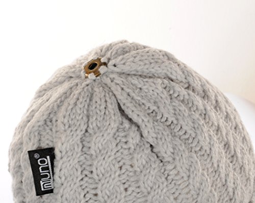 Miuno® - Berretto invernale con pompon in