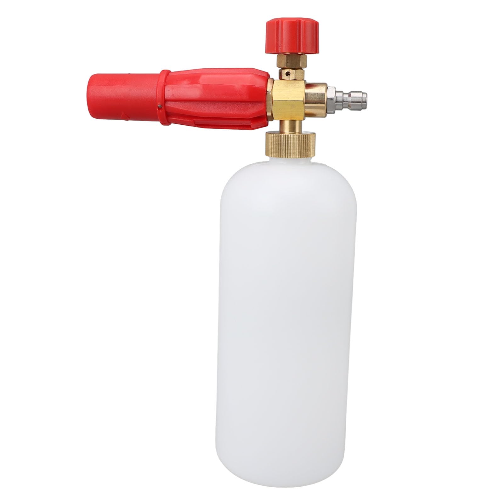 Działko piankowe z szybkozłączem 1/4 cala Myjka ciśnieniowa 1000 ml Działko piankowe do samochodów Motocykle Podłogi Ściany Wytrzymałe złącza metalowe Uniwersalna pianka do