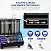 MR CARTOOL V209 GDI Fuel Injector Cleaner Machine, 110V 4-Cylinders Heated Ultrasonic Injector Cleaner Kit with 10 Functions, Gasoline Fuel Injector Tester for Car Motorcycle EFI/FSI Injectors