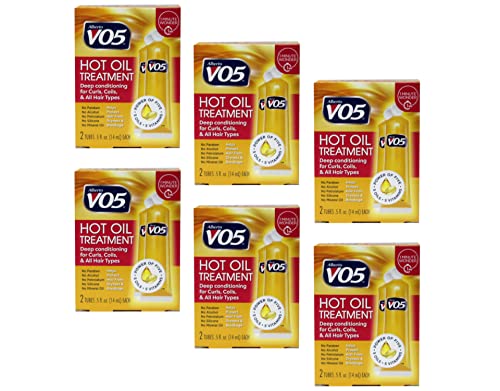 hot oil treatment - Vo5 Hot Oil Therapy Treatment 2 Count 0.5 Ounce (14ml) (6 Pack)