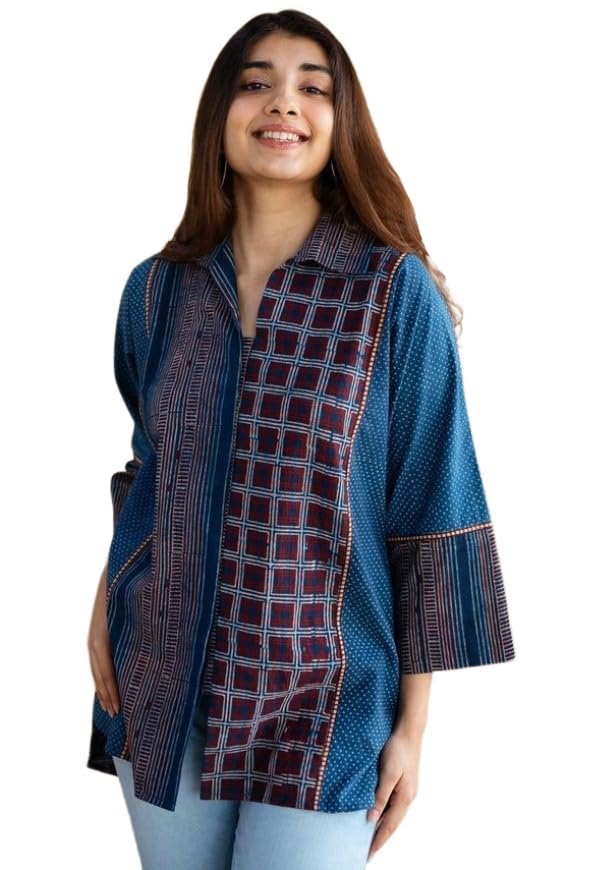 Tunics Tops Rayon Viscose Printed Shirt for Women | Regular | Formal |Party Western Stylish| Trendy |Fancy Shirts for Women | Casual |Printed Shirt.-image-15