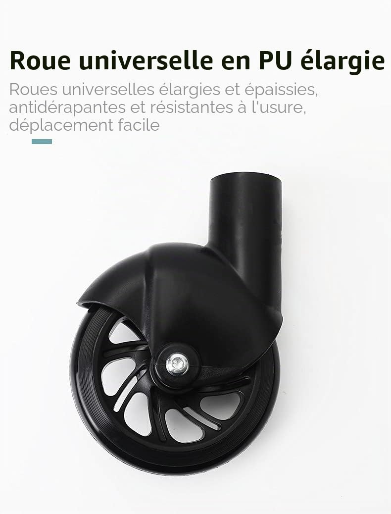 Comfort Wheel Board Pédale de poussette, adaptateur de fixation de poussette avec siège, peut accueillir des enfants de moins de 55 livres