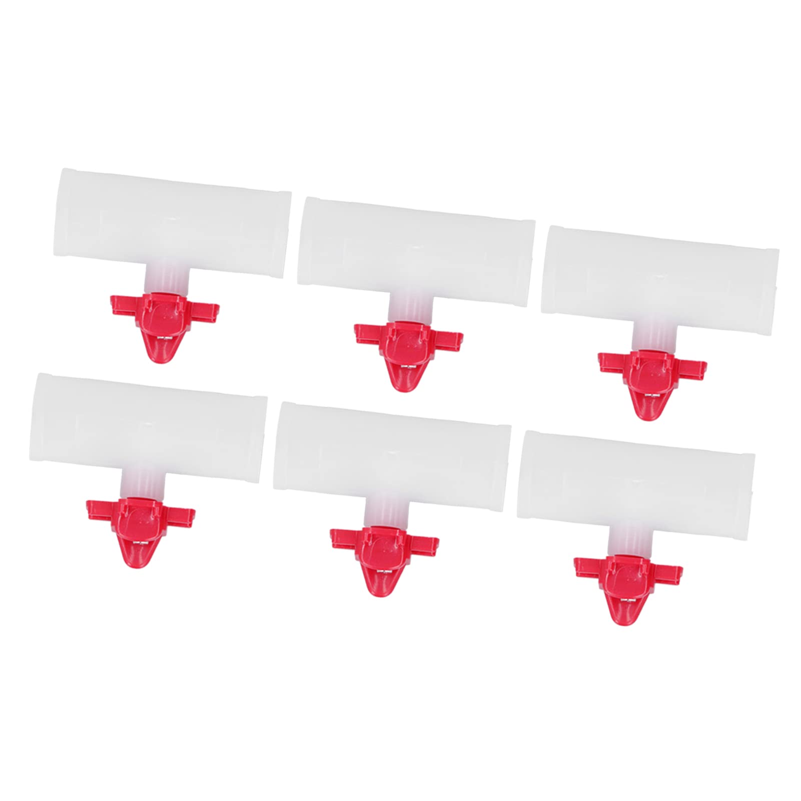 Wakects Abbeveratoio Automatico per Pollo, Abbeveratoio Automatico per Pollo in Acciaio Inossidabile PP 20 Set con Giunti a T Che Riducono le Perdite, Facile Installazione per Polli, Quaglie, (G3/4)