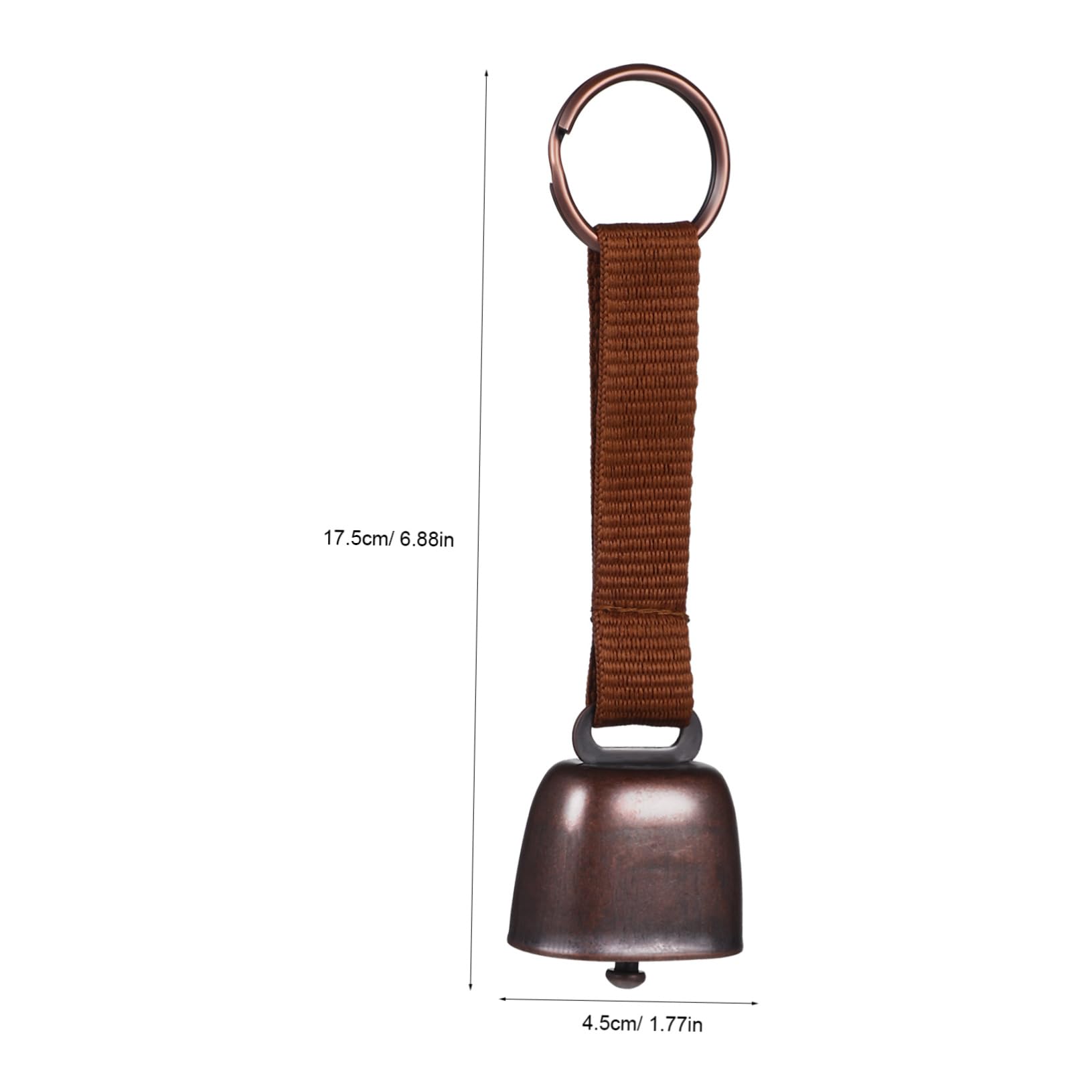 Hemobllo Small Bear Bells for Hiking 2 Pack Warning Bell Soft Webbing for Outdoor Adventure