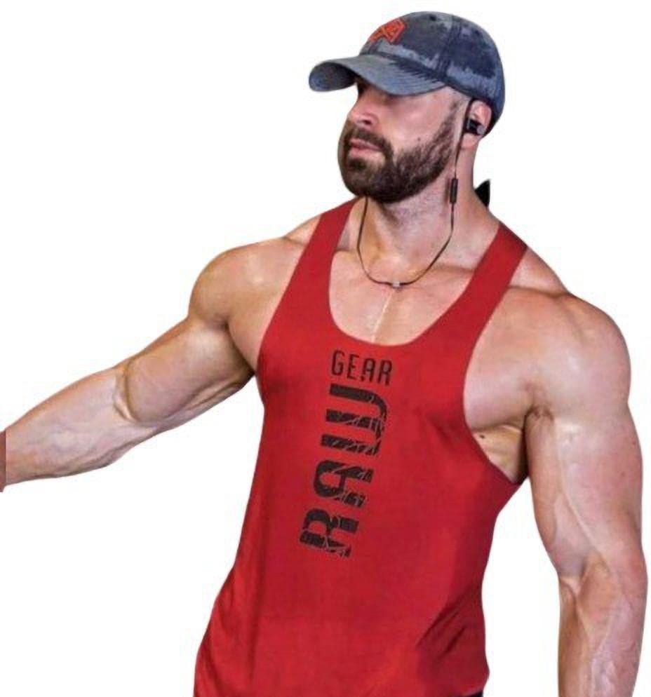 Image of MASCARI Men's Regular Sleeveless Polyester Vest | Anti-Microbial | Anti Odor, Breath tech Super Soft & Comfort Fit Gym Vest for Workout MASCARI P