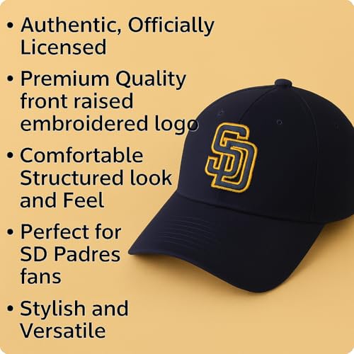 Gorra negra ajustable con logo de equipo miniatura 6