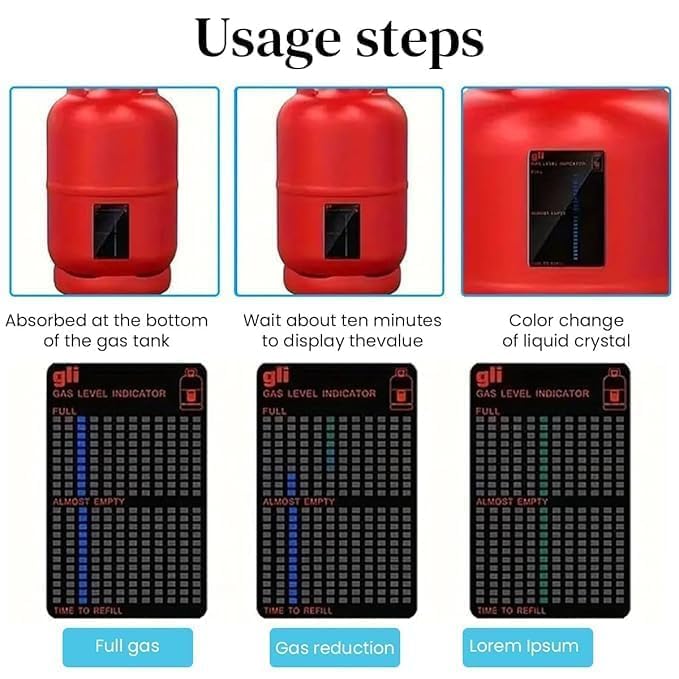 Gas Level Gauge Close-Up