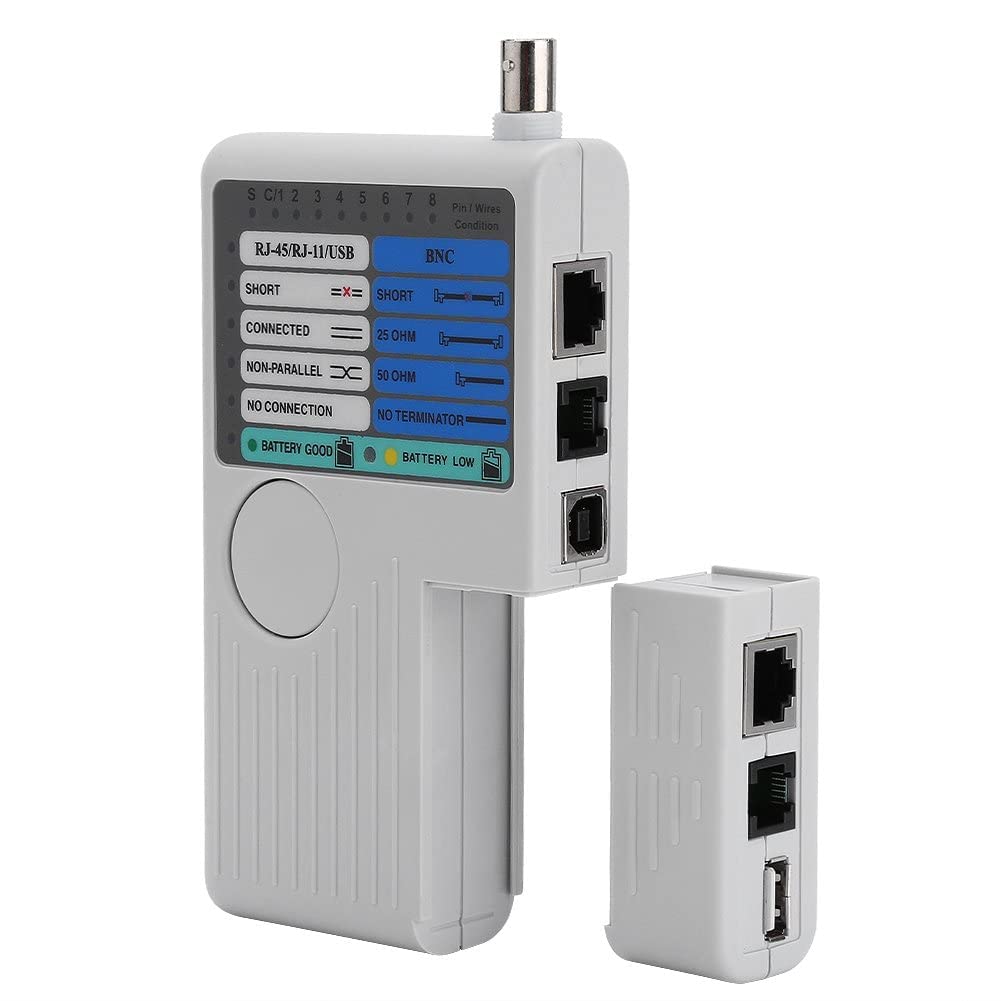 LipiWorld® Remote Cable Tester, 4 in 1 Remote RJ11 RJ45 USB BNC LAN Network Cable Tester for UTP STP LAN Cables Tracker Detector Tool (B09RKKKLBM) Amazon Price History, Amazon Price Tracker