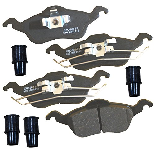 Image of Bendix Premium SBC816 Ceramic Front Brake Pads for Ford Focus 2004-2000