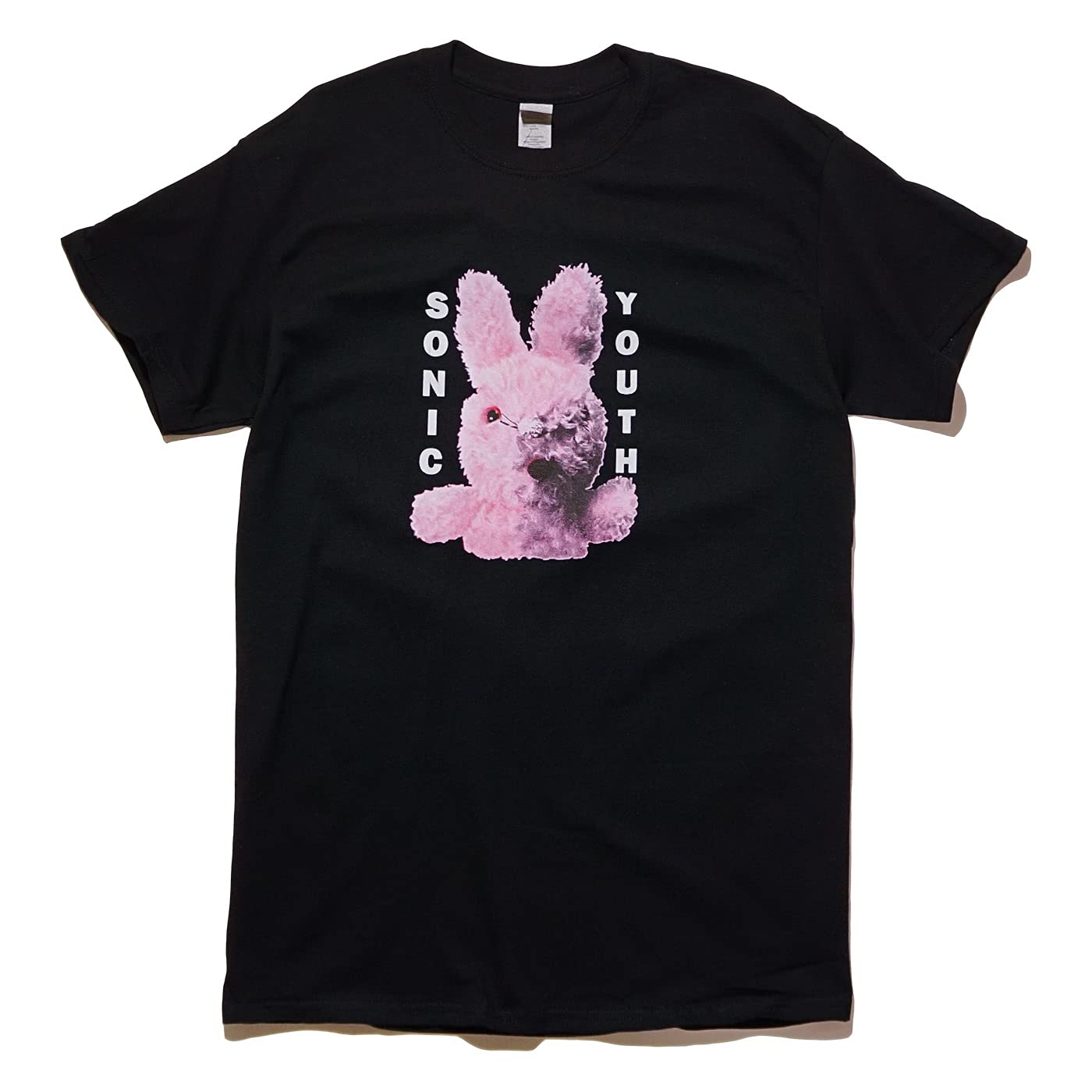 Amazon | [オソマロ] SONIC YOUTH Tシャツ うさぎ Dirty Bunny-Black-S