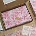 LIAPAWPAW Vintage Floral Tissue Paper, Pink and White Flower Pattern, Botanical Gift Wrapping Tissue Paper for Gift Bags, Craft, Packaging for Wedding, Birthday, Spring Party Decor, 30 Sheets 20x14 in
