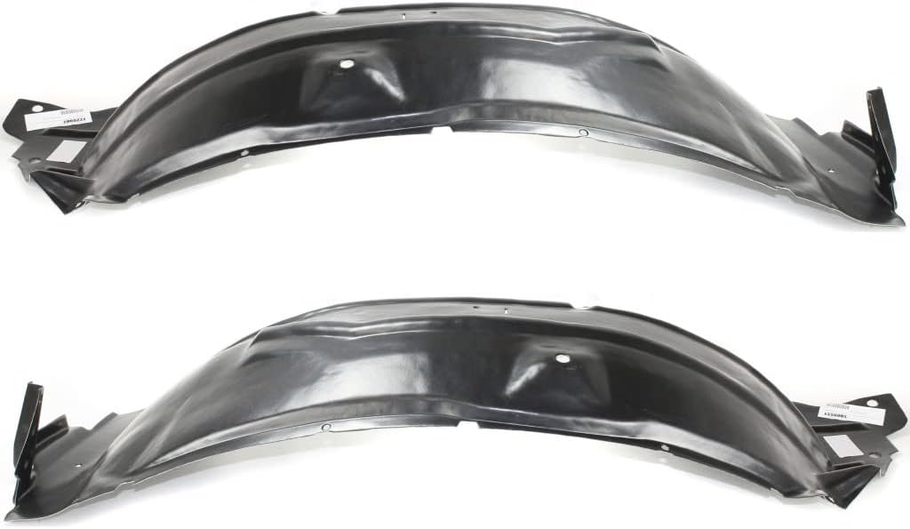 For Ford F-250 Super Duty Splash Guard/Fender Liner 1999 00 01 02 03 2004 Driver and Passenger Side Pair/Set | Front | FO1246108, FO1247108 | 5C7Z16055AA, 4C3Z16054AA
