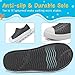 ziitop Kids Toddler Water Shoes for Boys Girls Baby Sandals Sneakers Beach Garden Swim, Anti-Slip Breathable Quick Dry Lightweight Slip-on (Toddler/Little Kid/Big Kid) Grey