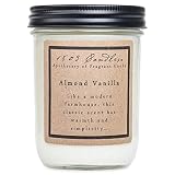 1803 Candles - 14 oz. Jar Soy Candles - (Almond Vanilla)